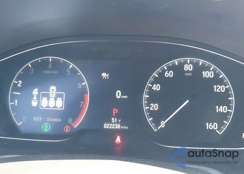 2022 Honda Accord Sport z USA, uszkodzony, nr VIN 1HGCV1F37NA117423